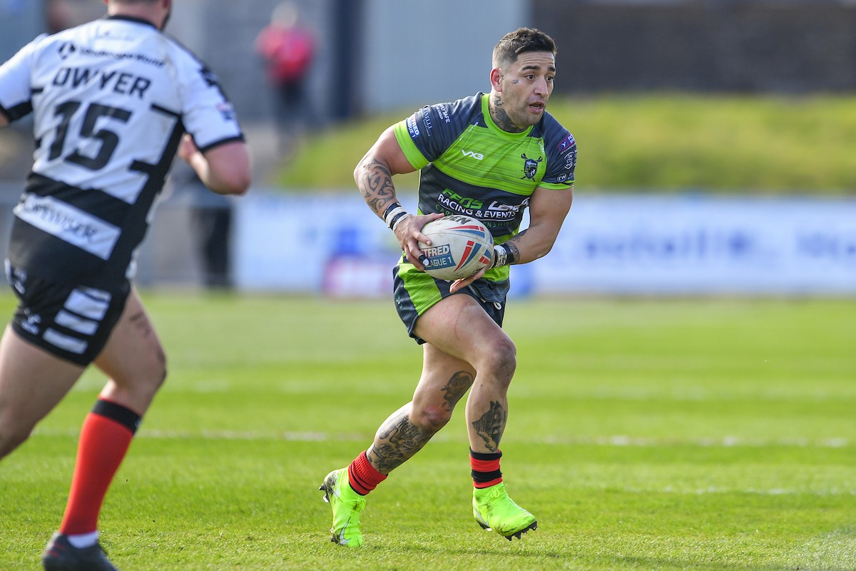 Rangi Chase suffers broken arm on Rochdale debut