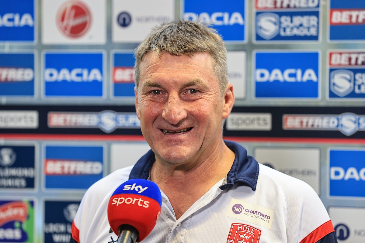Hull KR coach Tony Smith