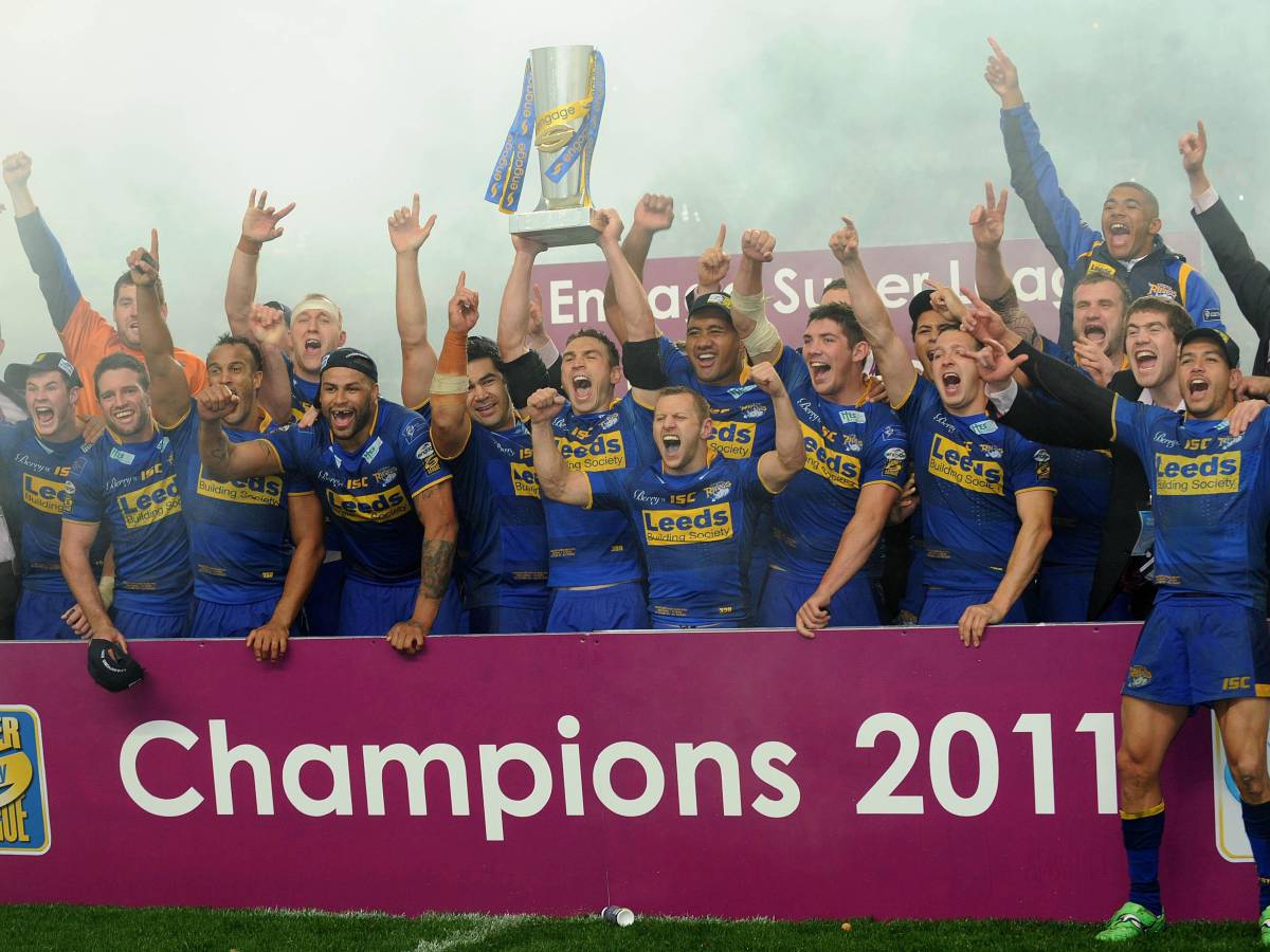 Rob Burrow won the Harry Sunderland Trophy as Leeds won the 2011 Grand Final