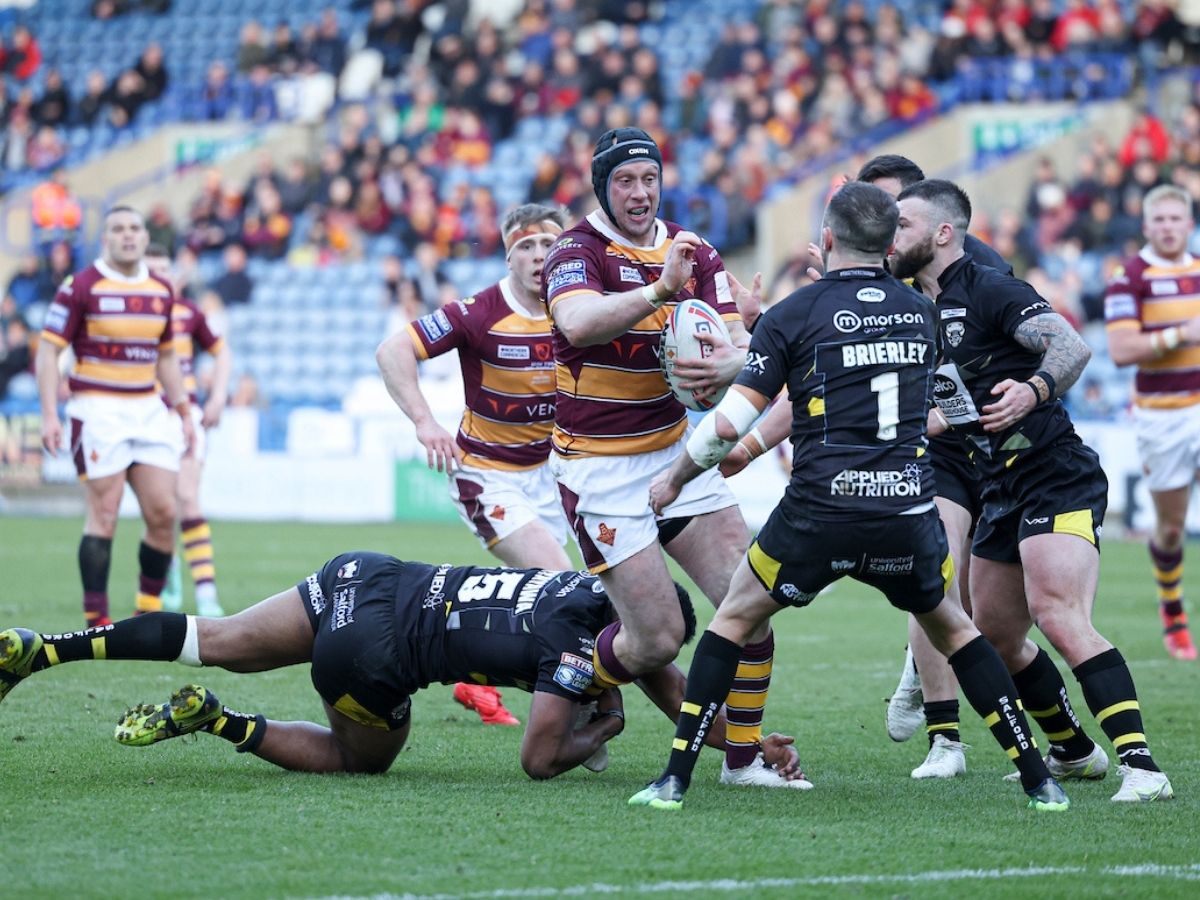 Chris Hill Ian Watson Huddersfield Giants SWpix