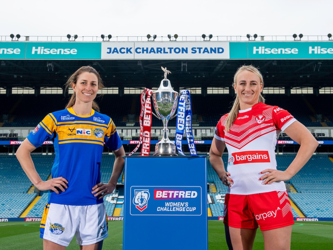 Women's Challenge Cup Final 2022 Leeds and St Helens squads and talk