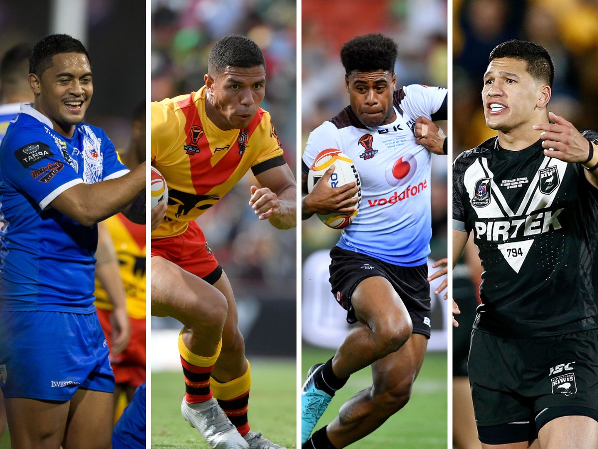 Anthony Milford, David Mead, Kevin Naiqama and Dallin Watene-Zelezniak