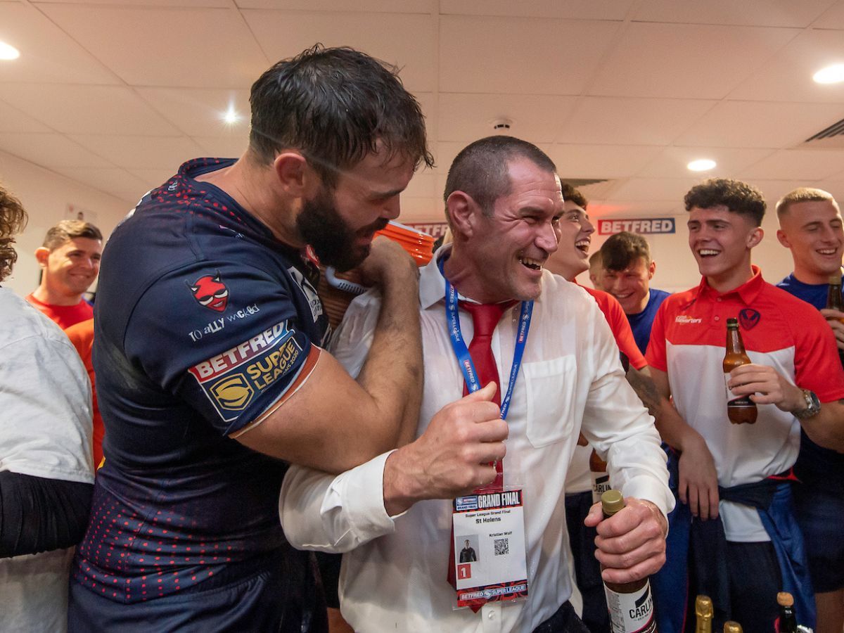 Alex Walmsley and Kristian Woolf St Helens SWpix