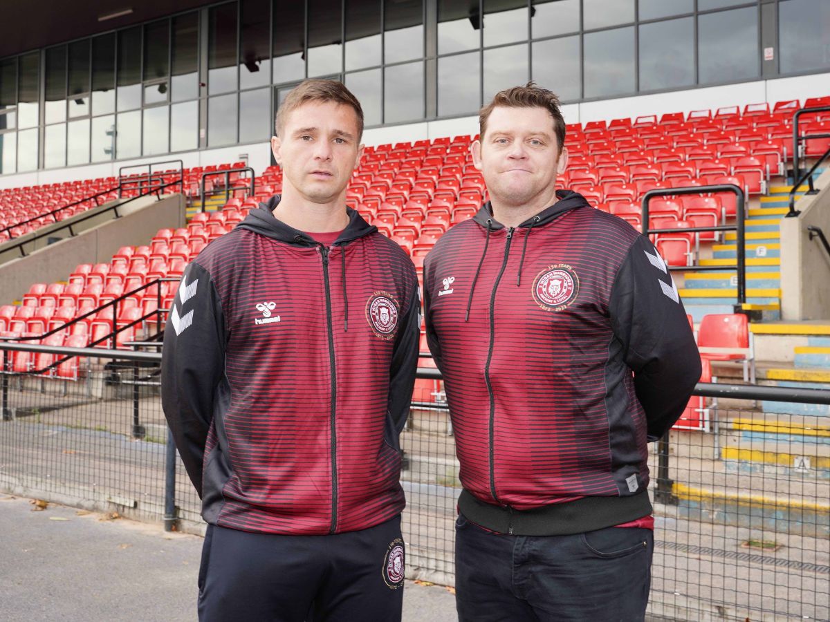 Shane Eccles and John Duffy Wigan Warriors