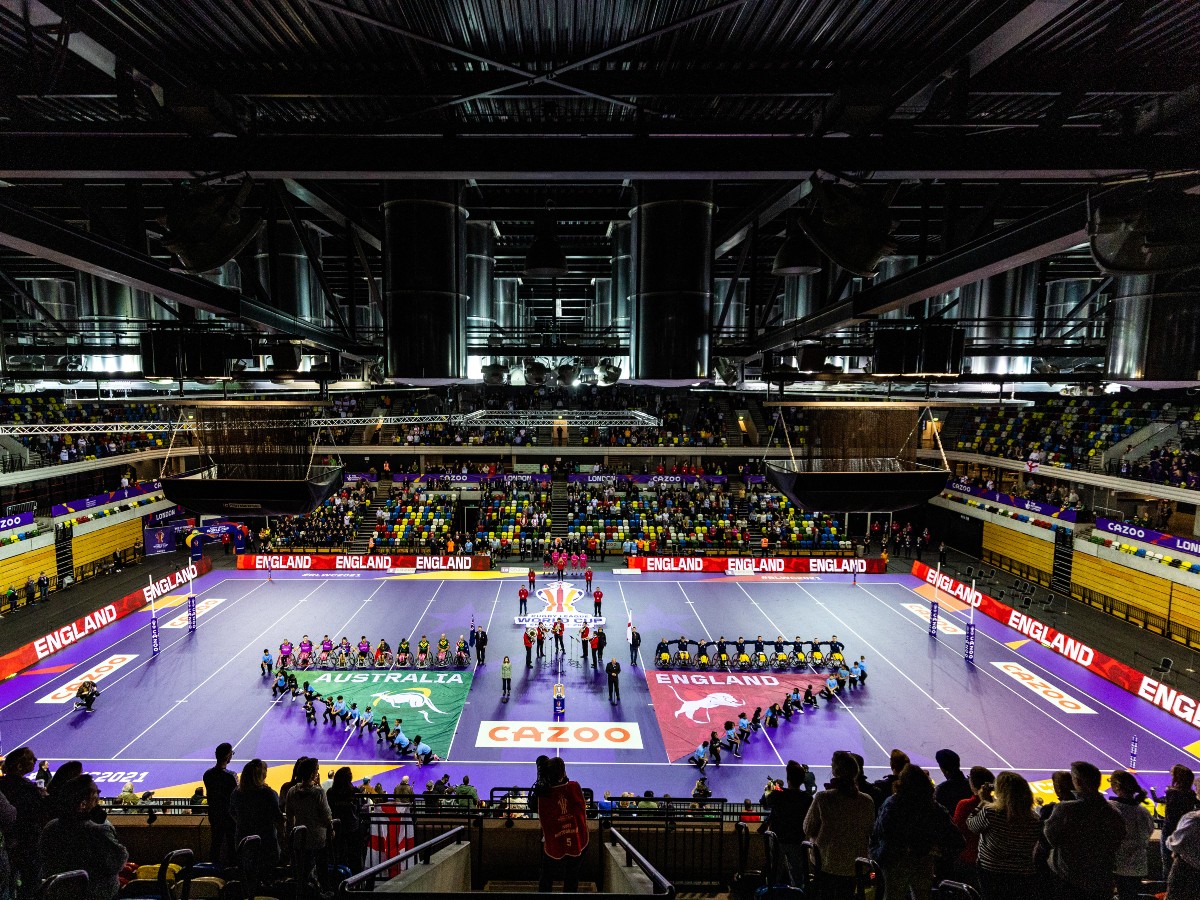 Wheelchair Rugby League Tom Coyd