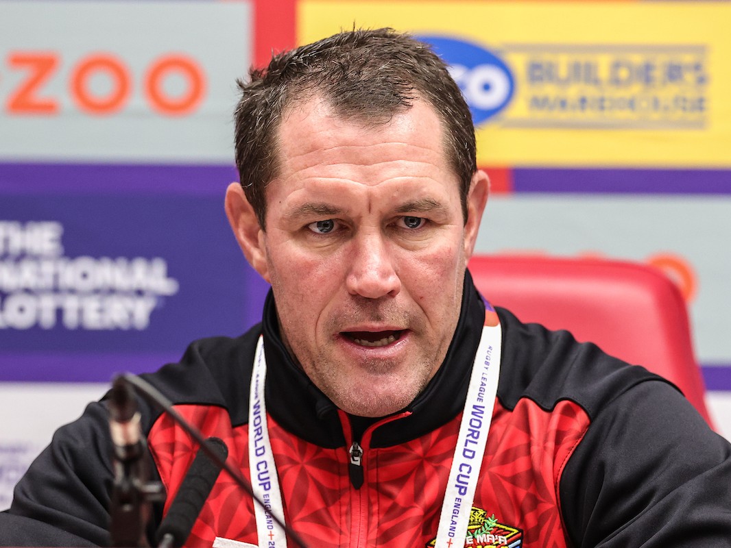 Tonga coach Kristian Woolf