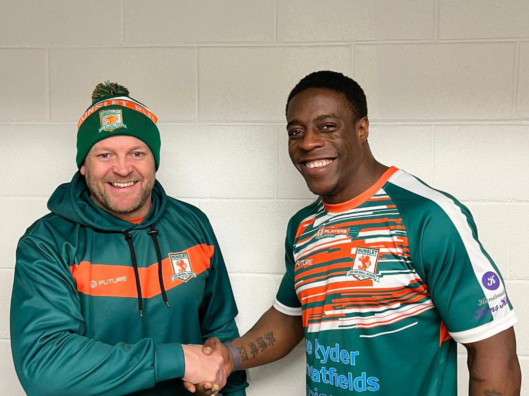 Rob Worrincy with Alan Kilshaw