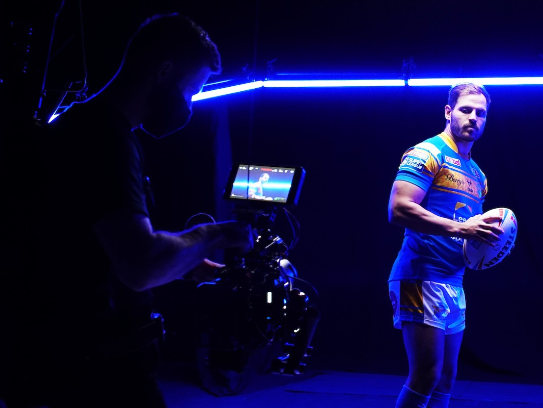 Super League promo video filming