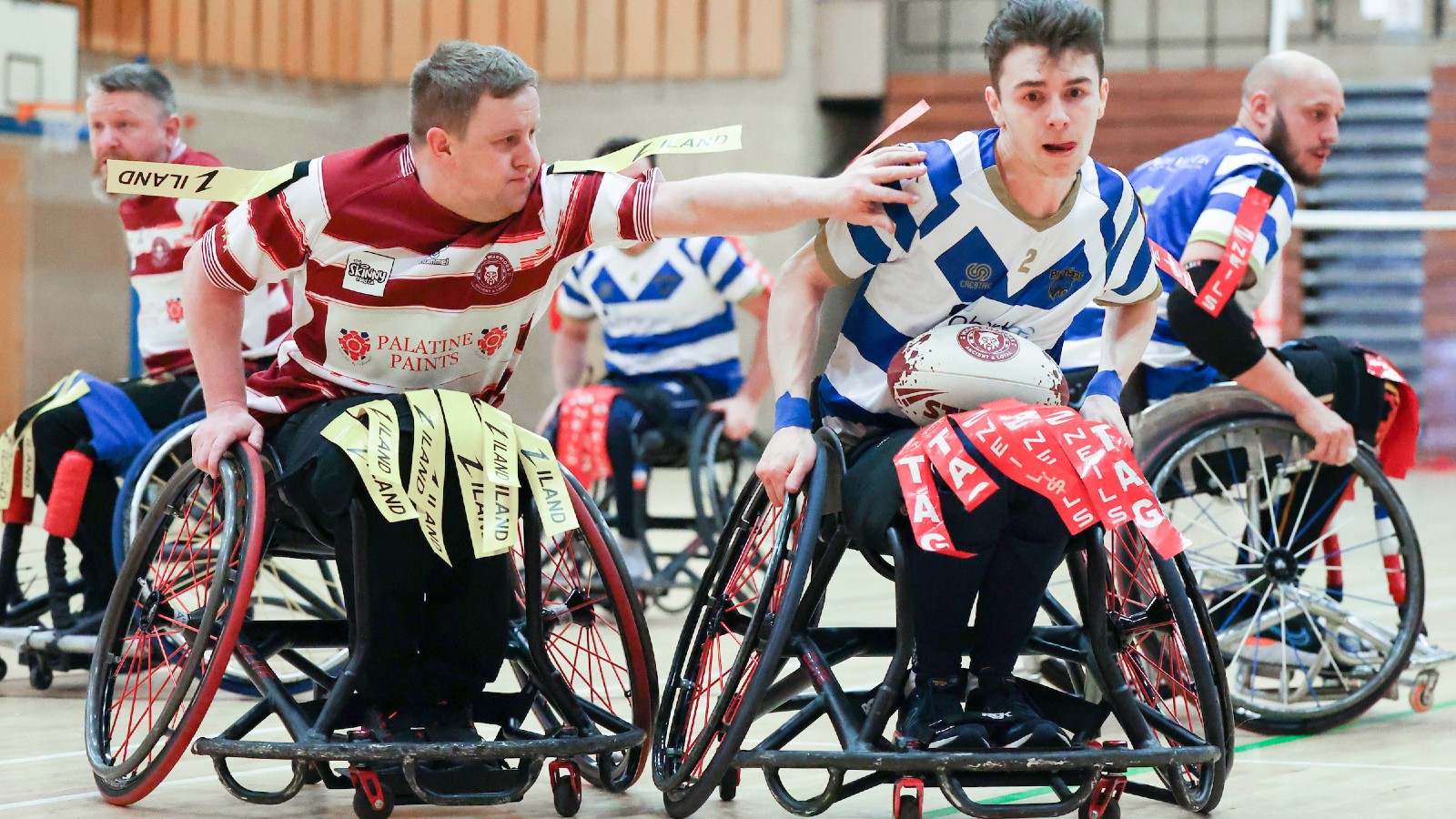 Wheelchair Super League action
