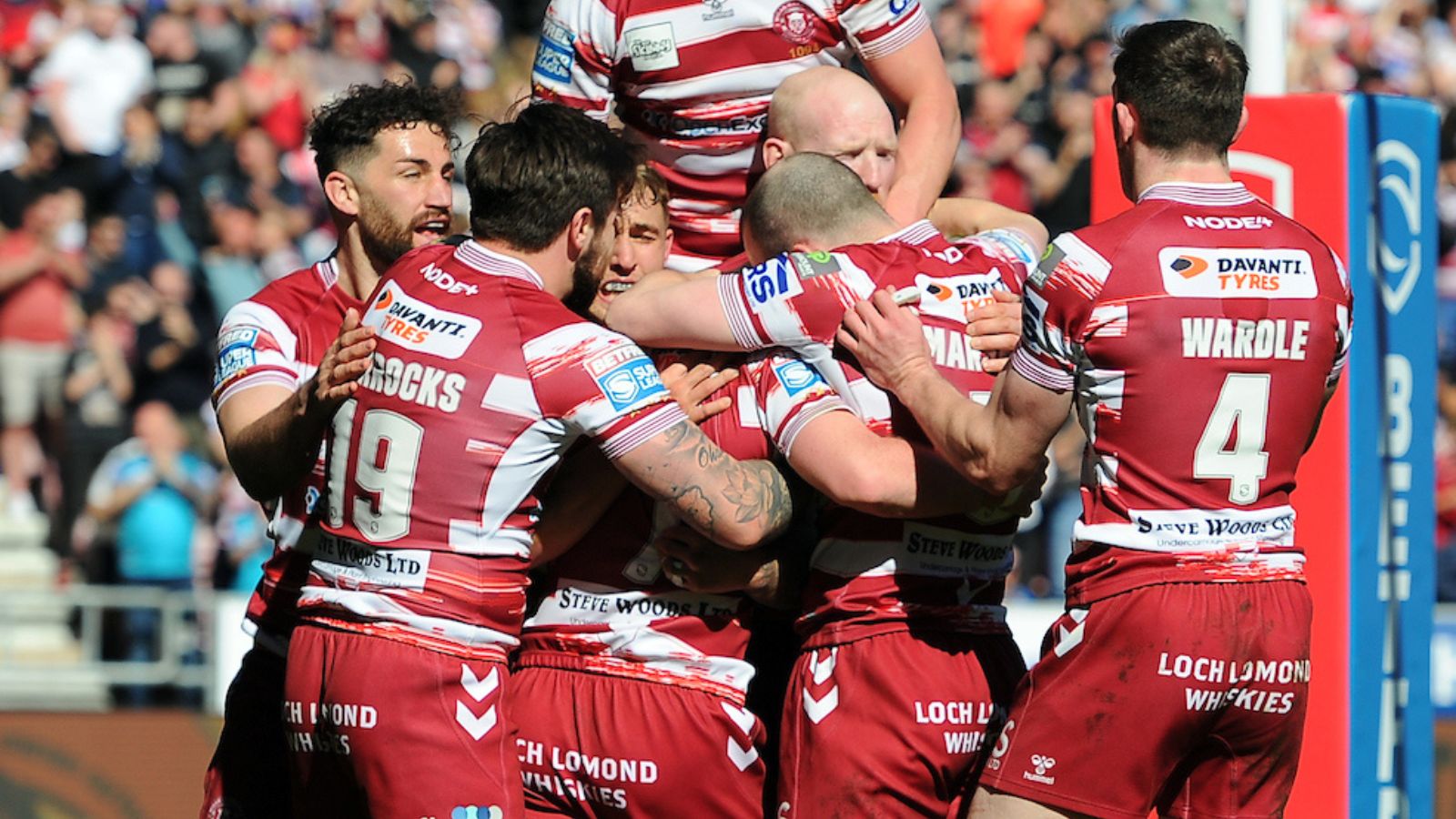 Joe Shorrocks Wigan Warriors SWpix