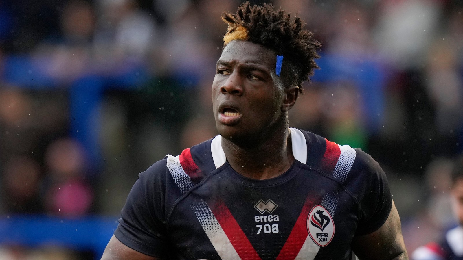 France forward Justin Sangare