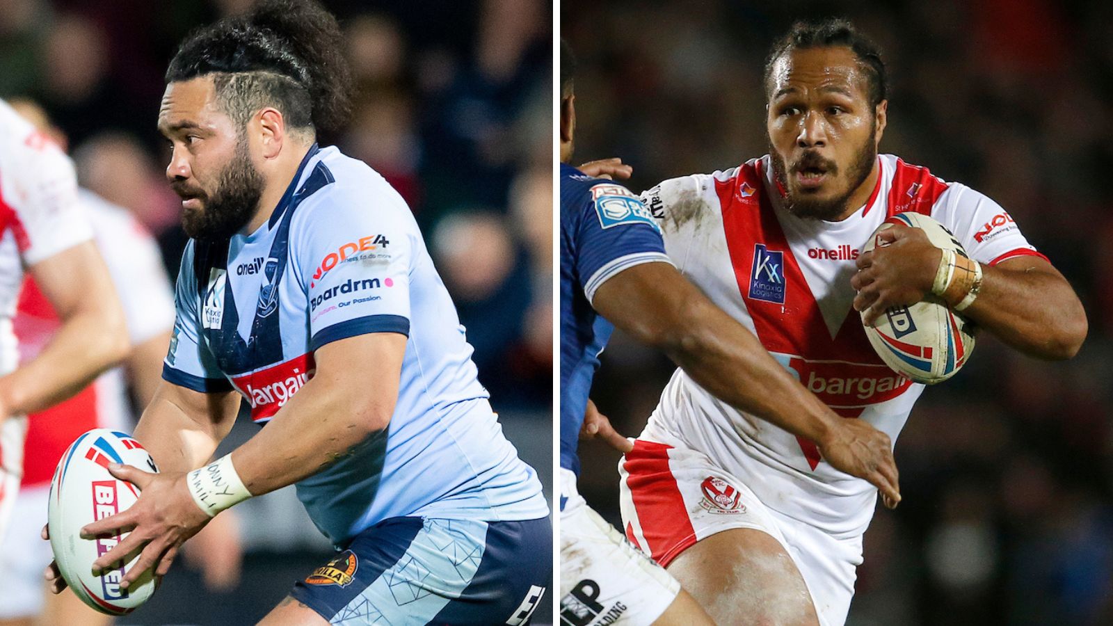 Konrad Hurrell and Agnatius Paasi St Helens SWpix