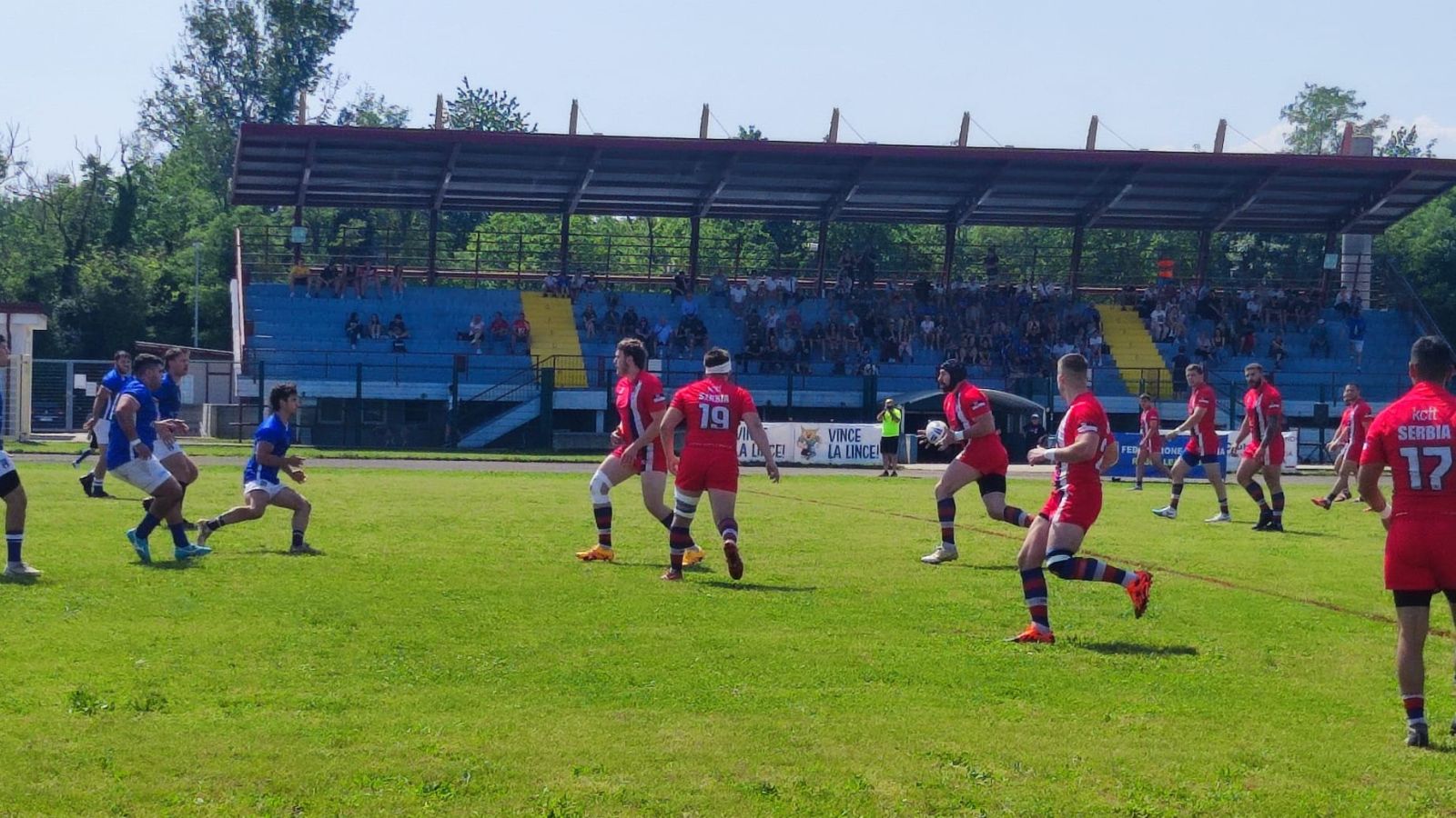 Partizan star scores five tries to inspire Serbia win in Italy