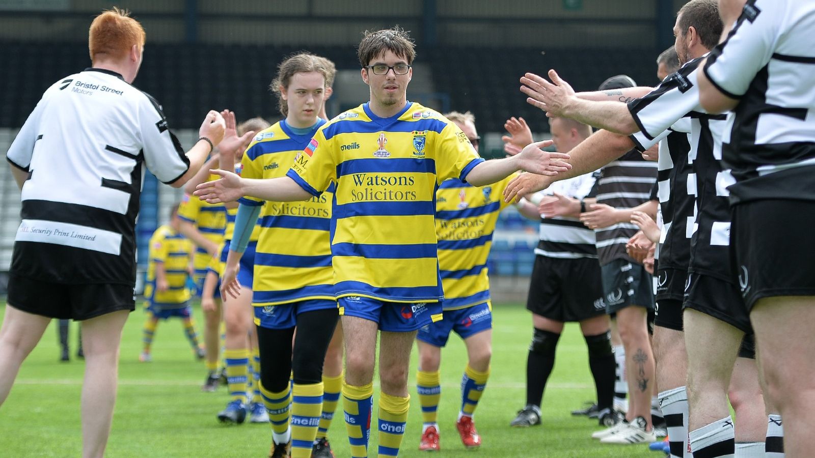 Jake Lindsay Warrington Wolves Learning Disability Super League