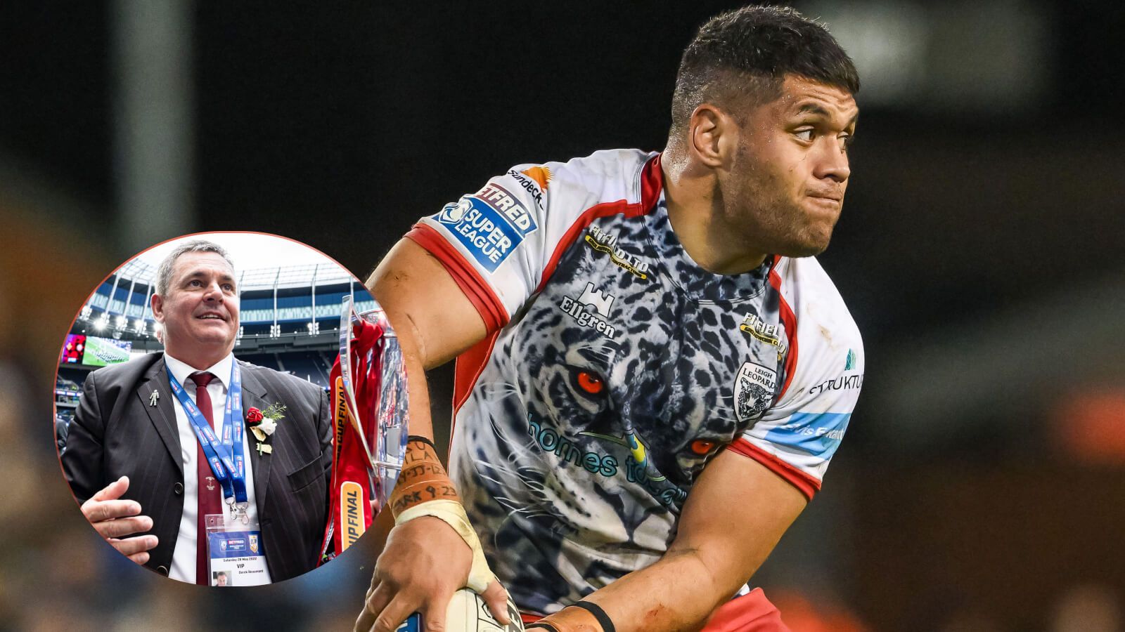 John Asiata and Derek Beaumont - Alamy