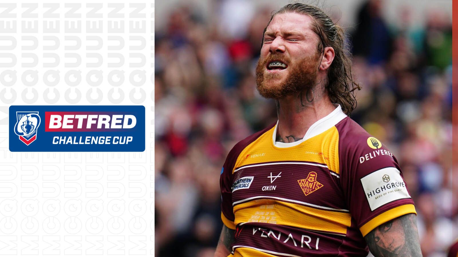 Chris McQueen Challenge Cup Lance Todd Trophy