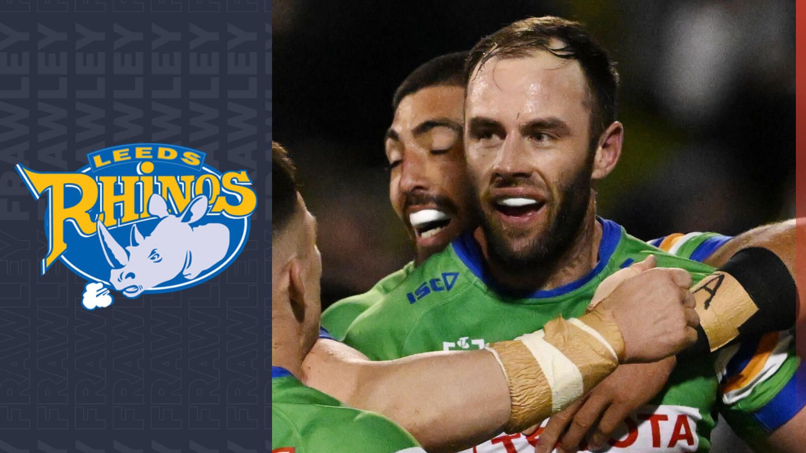 Matt Frawley Canberra Raiders Alamy