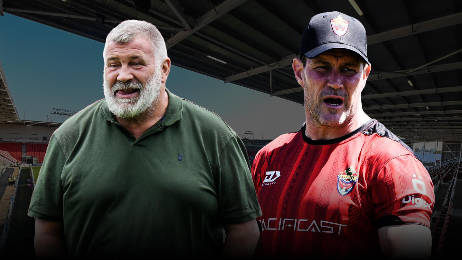 Shaun Wane, Kristian Woolf, Totally Wicked Stadium