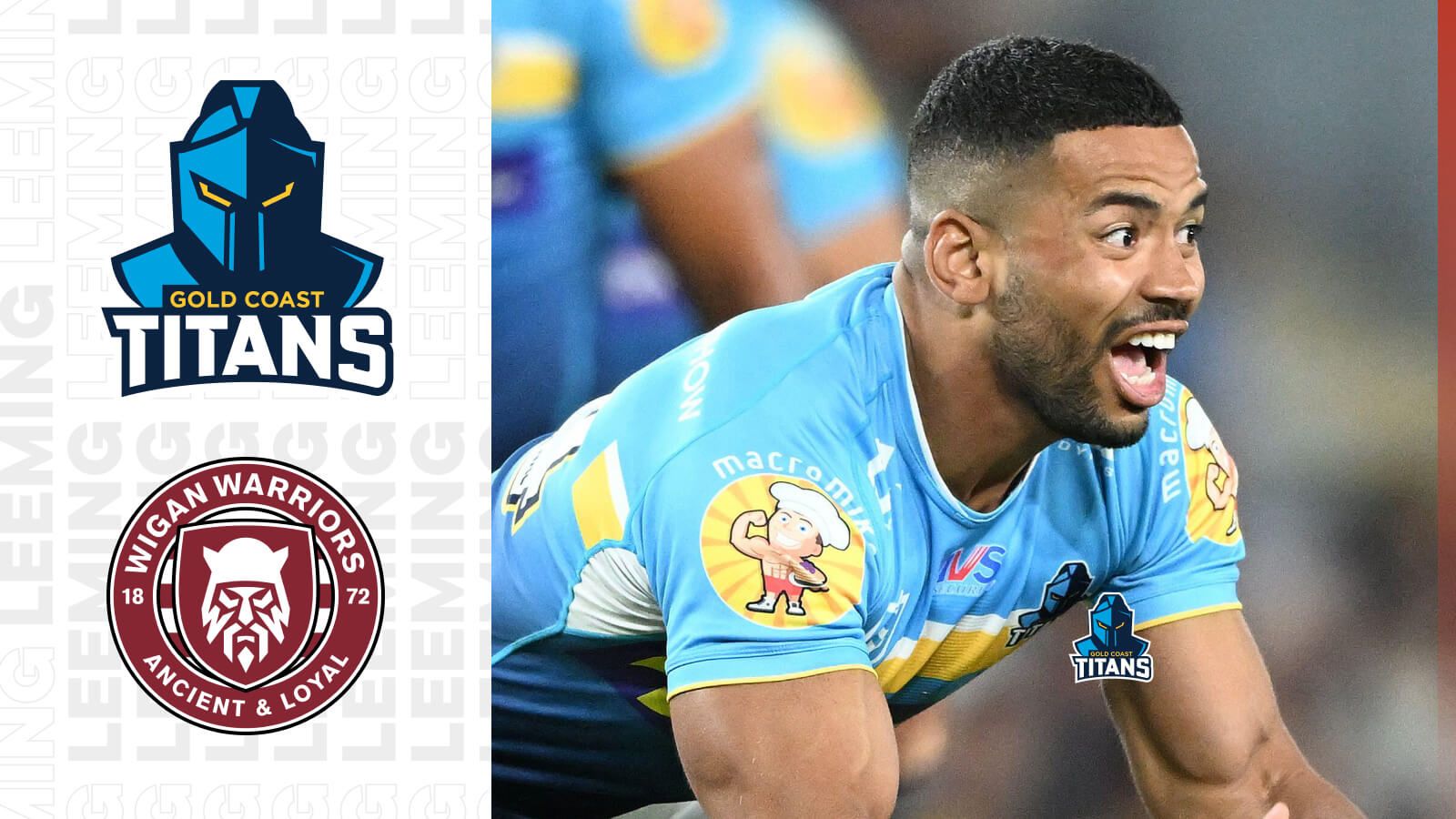 Kruise Leeming Gold Coast Titans Alamy