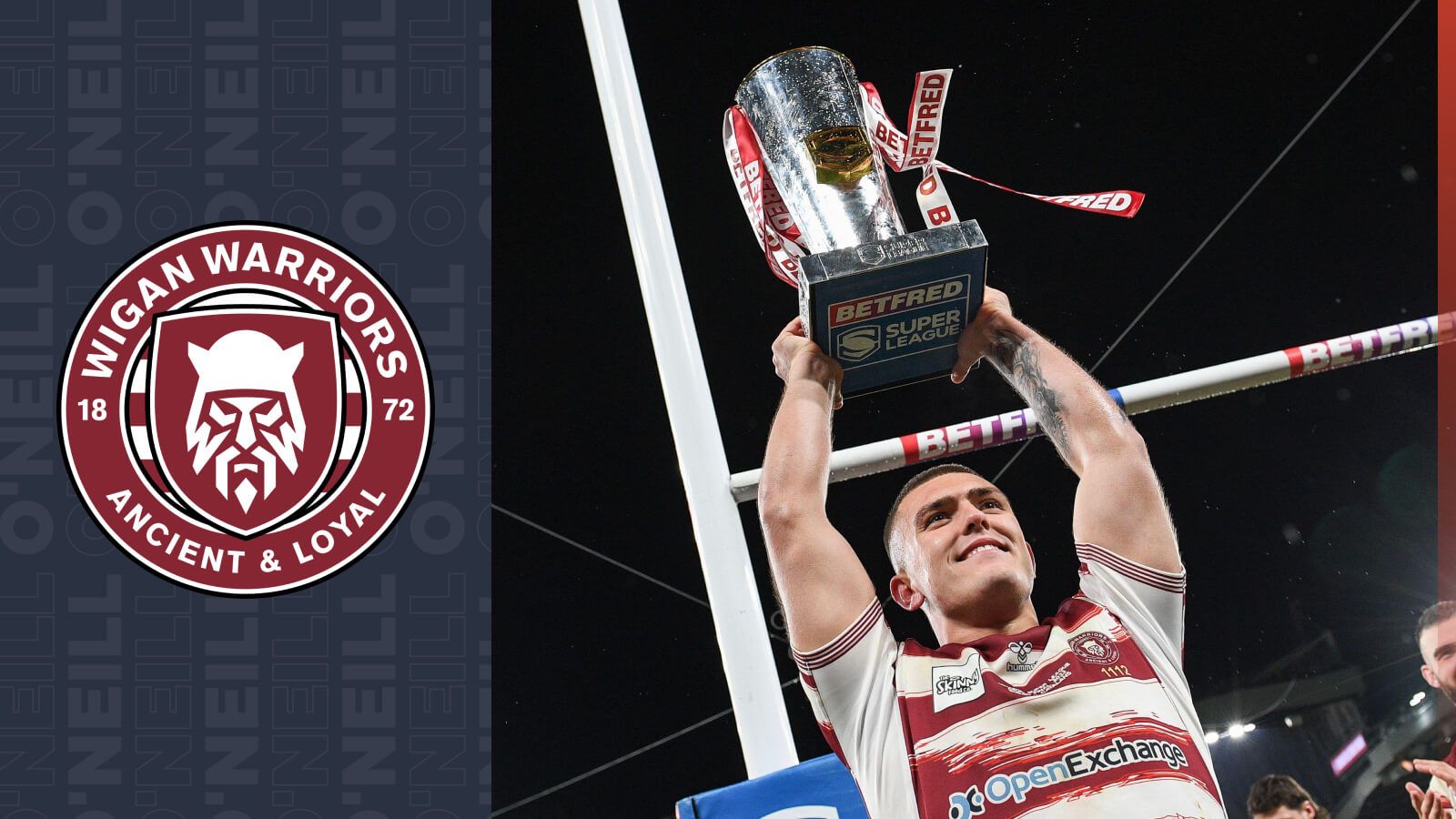 Brad O'Neill Wigan Warriors Alamy