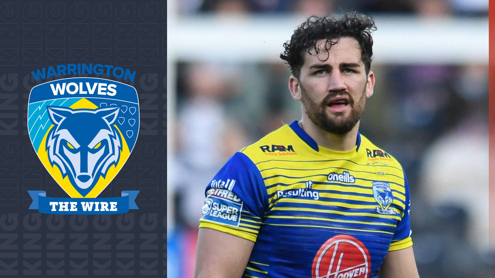 Toby King, Warrington Wolves badge