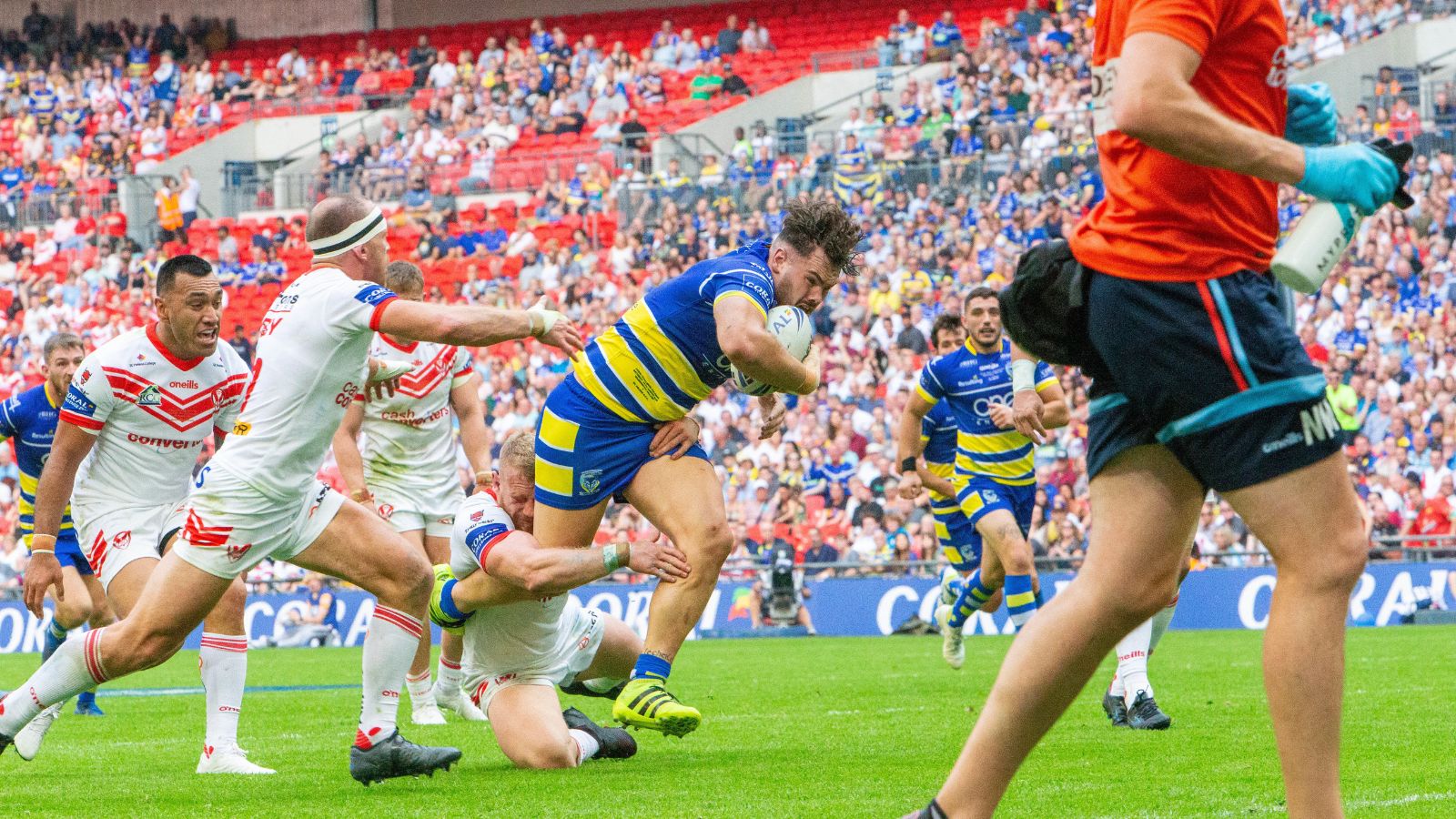 Joe Philbin Warrington Wolves 2019 Alamy