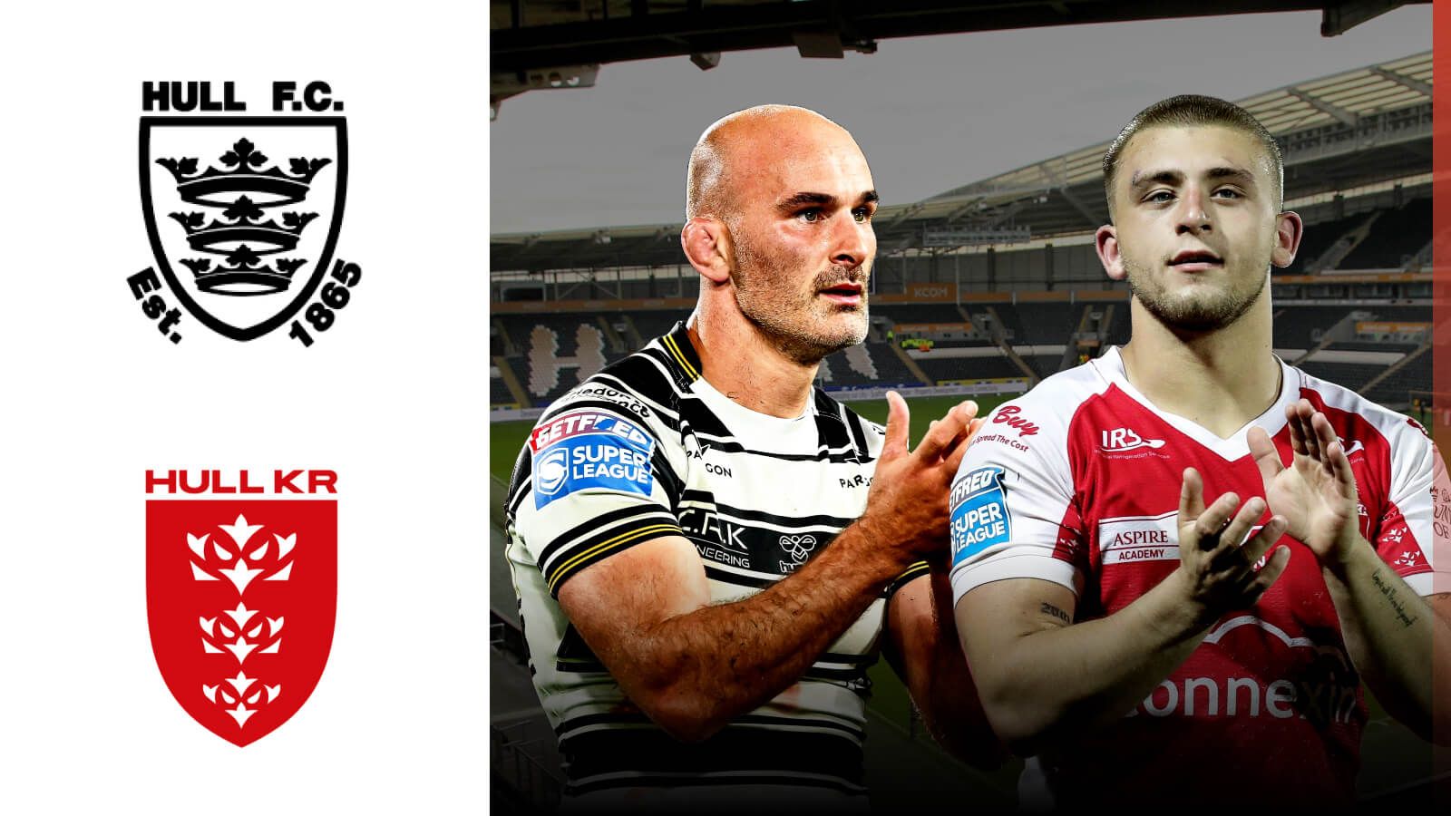 Danny Houghton Hull FC Mikey Lewis Hull KR Alamy