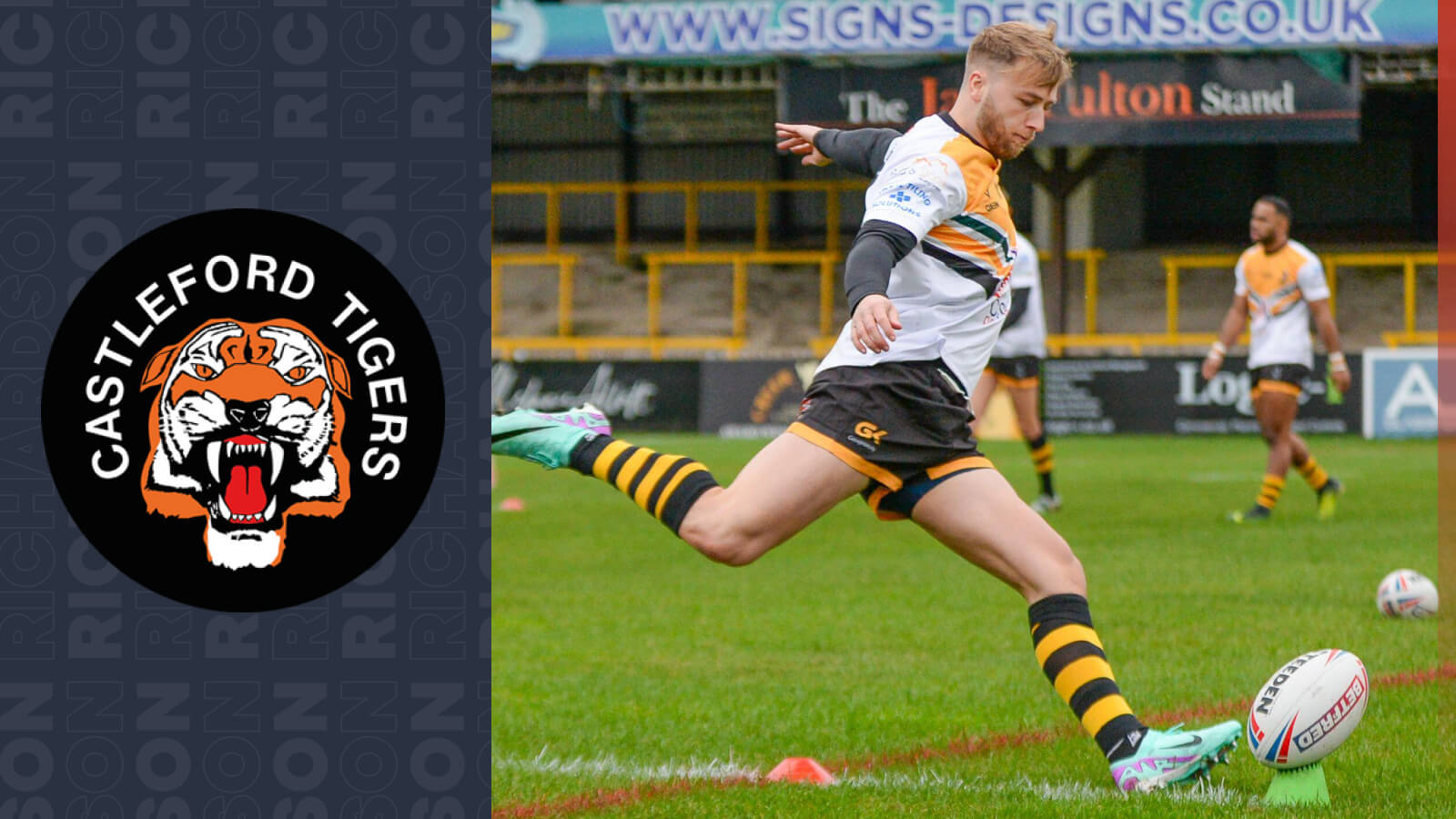 Castleford Tigers badge, Danny Richardson