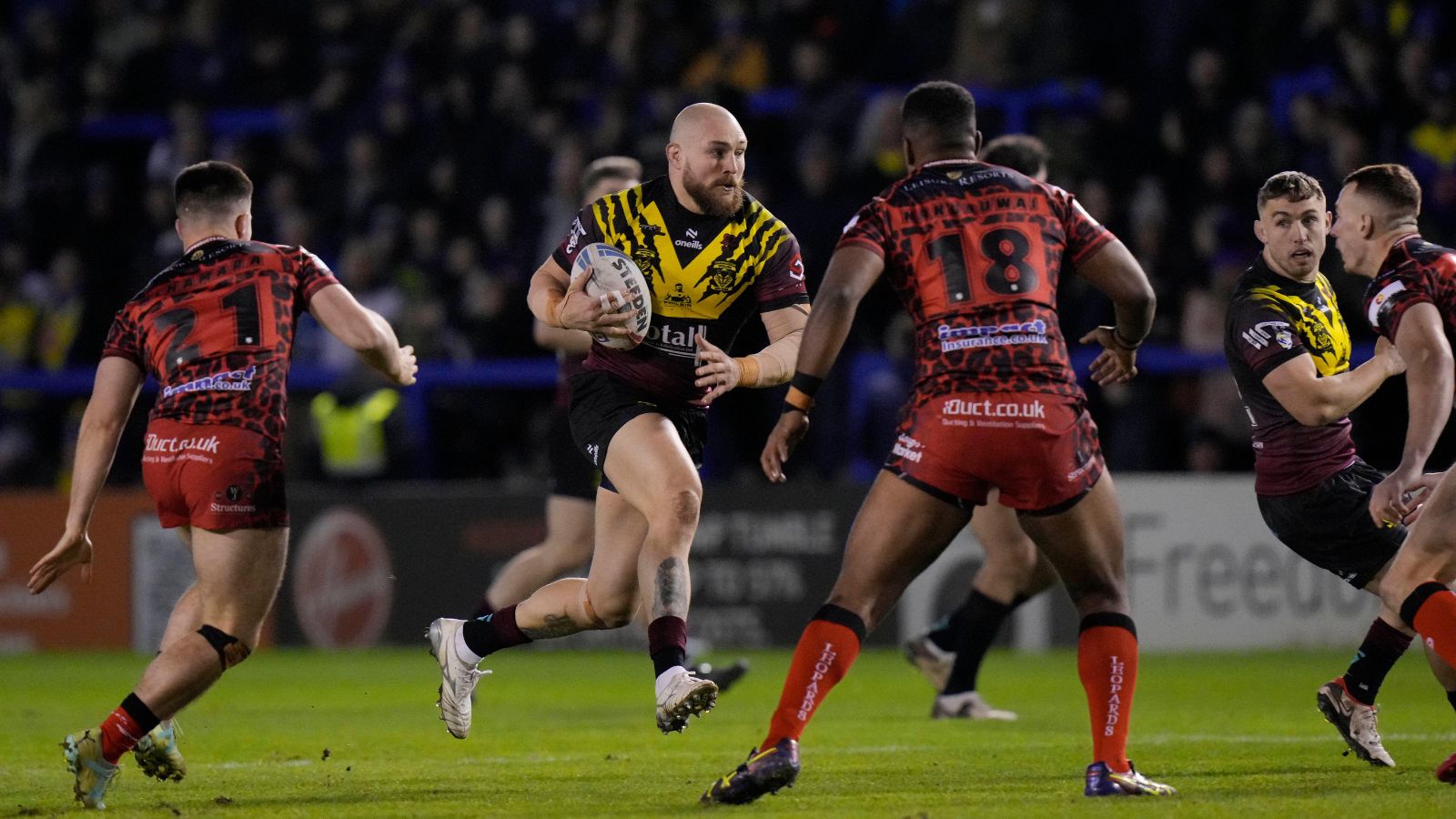 Gil Dudson Warrington Wolves Alamy