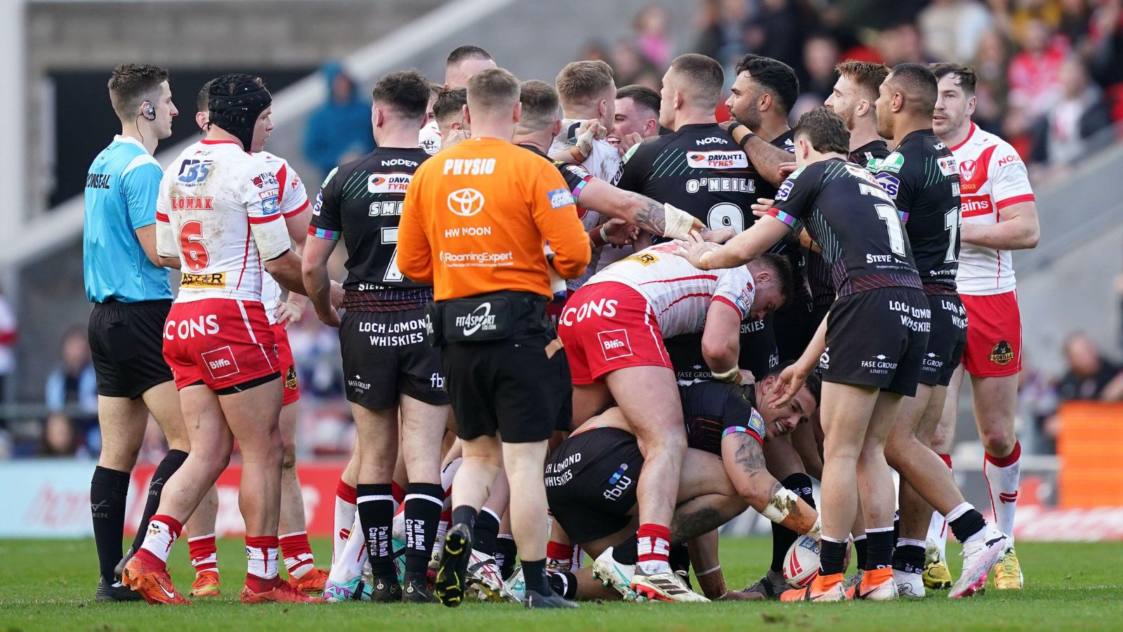 St Helens, Wigan Warriors