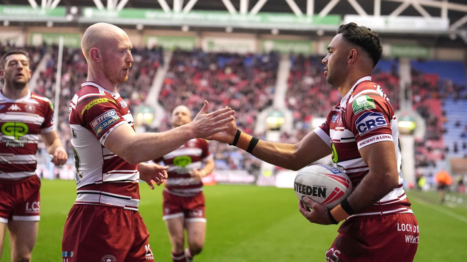 Liam Farrell Bevan French Wigan Warriors Alamy