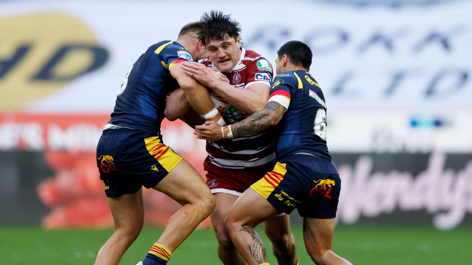Liam Byrne Wigan Warriors Alamy