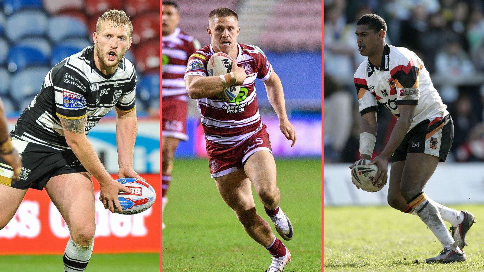 Jordan Abdull, Ryan Hampshire, Leon Pryce