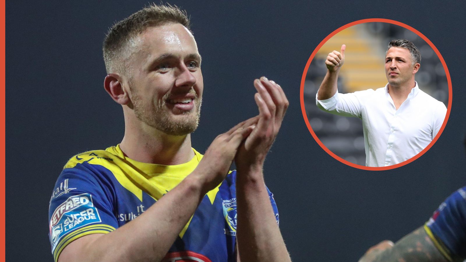 Ben Currie Sam Burgess Warrington Wolves Alamy