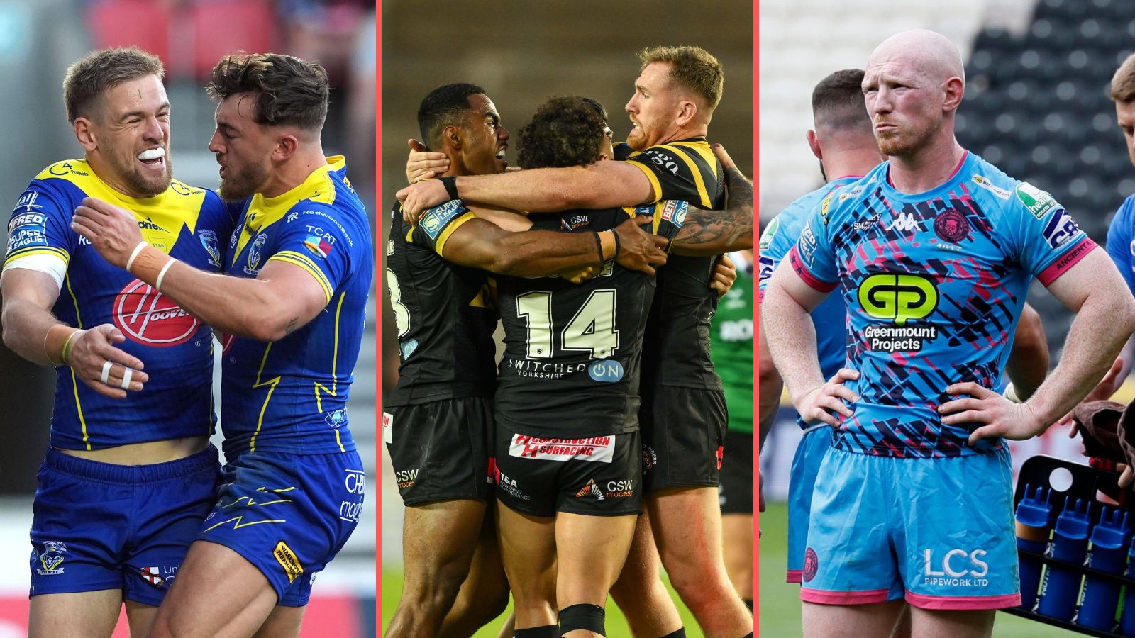 Warrington Wolves, Castleford Tigers, Liam Farrell