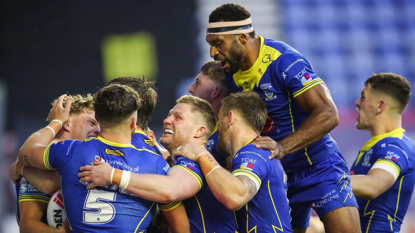 Warrington Wolves try