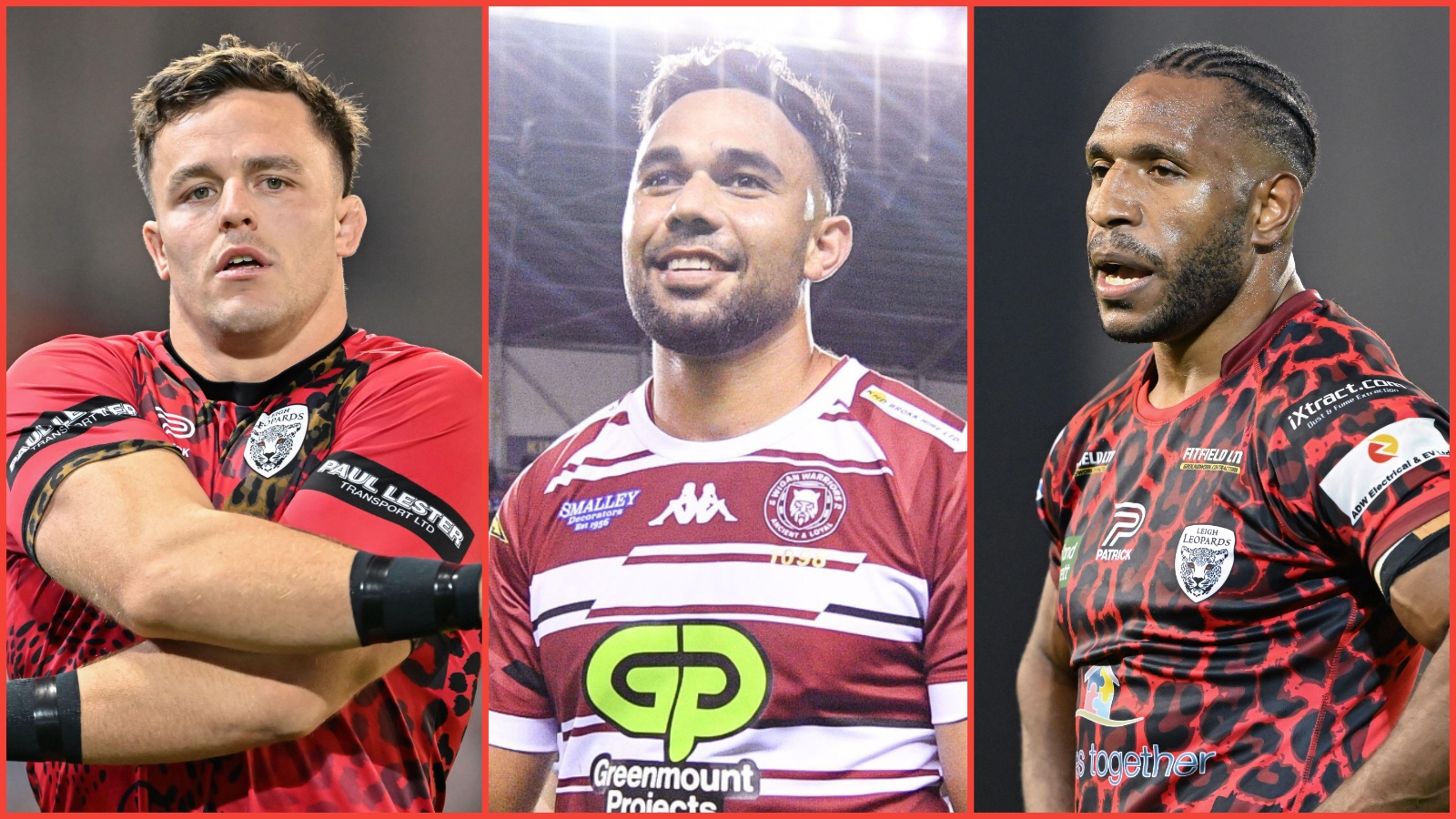 A jaw-dropping combined 13 of Wigan Warriors and Leigh Leopards stars: Warriors hold edge over rivals