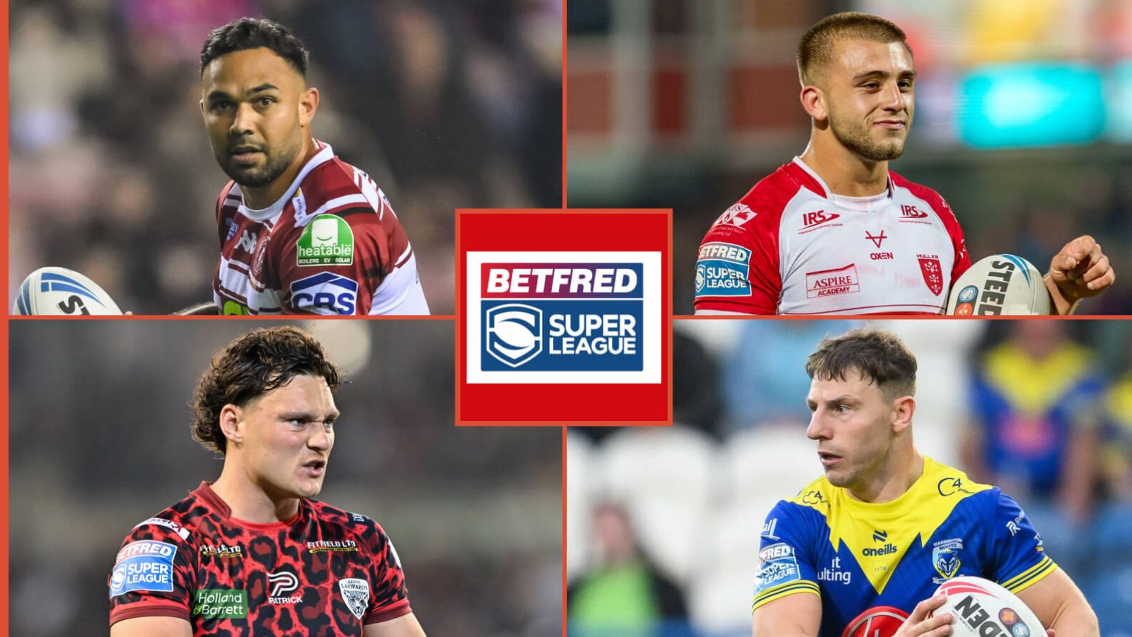 Bevan French Wigan, Mikey Lewis Hull KR, Lachlan Lam Leigh, George Williams Alamy