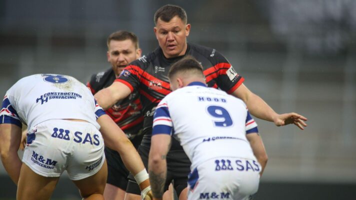 Brett Ferres in action for Goole Vikings in 2025