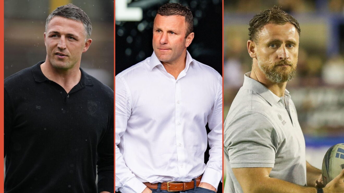 Sam Burgess, Willie Peters and Mike Eccles