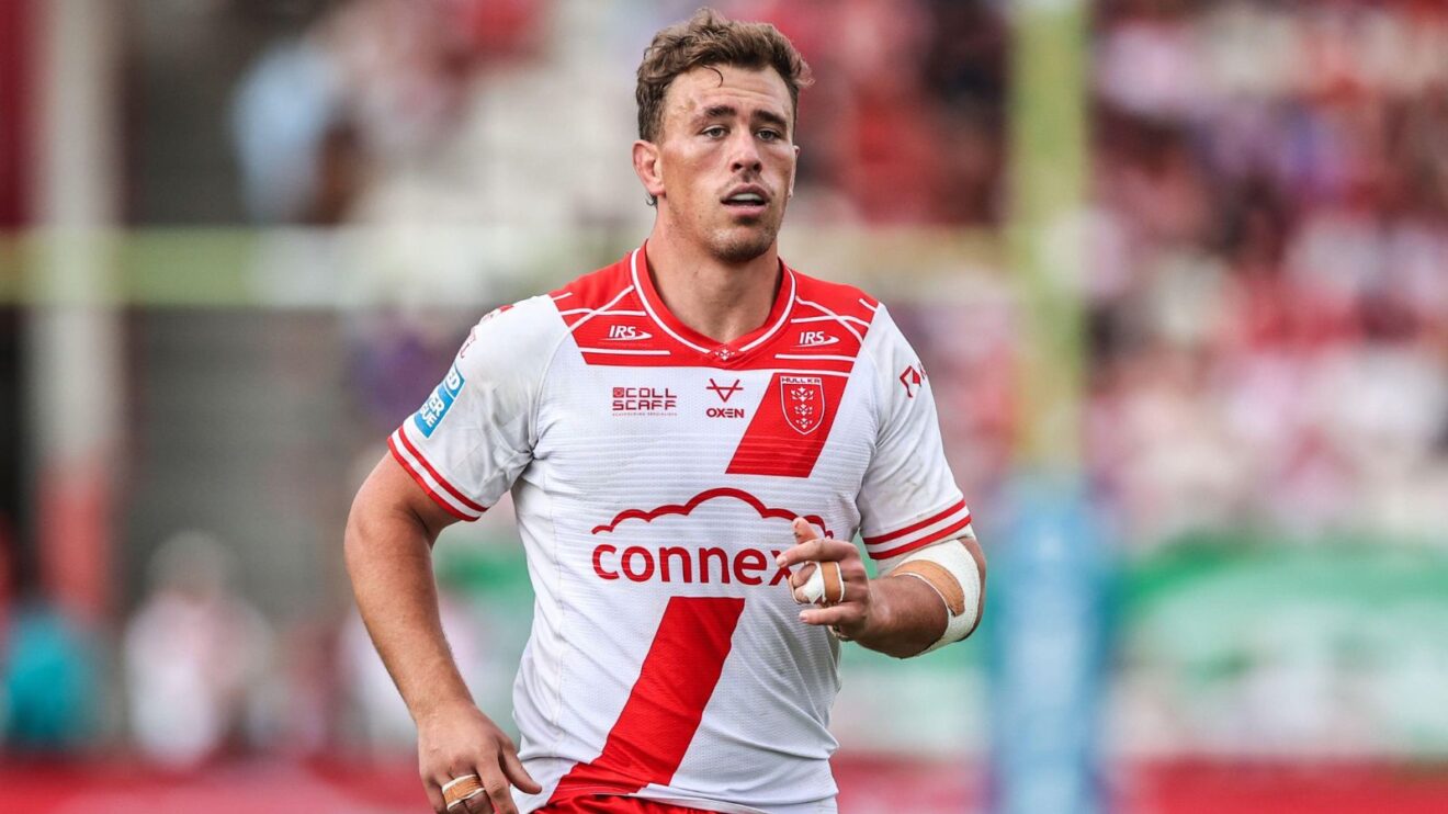 Jai Whitbread in action for Hull KR in 2025