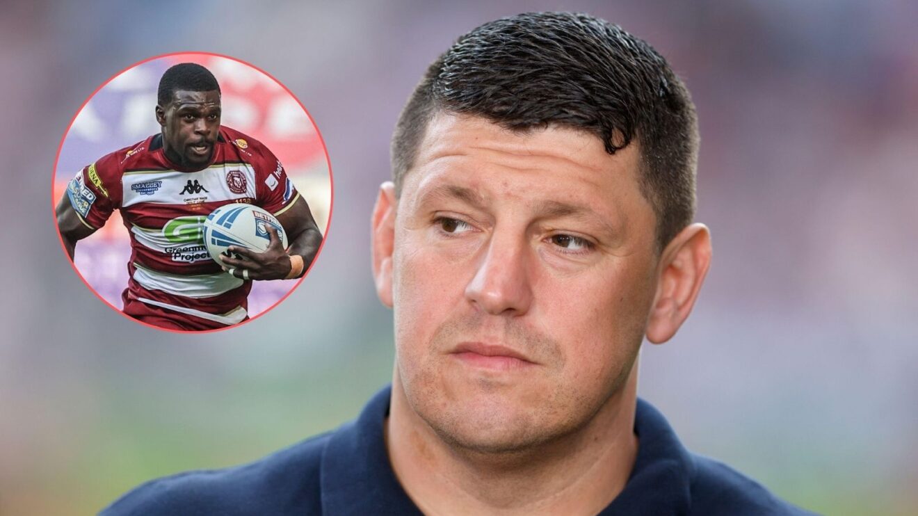 Matt Peet with Christian Wade in a circle
