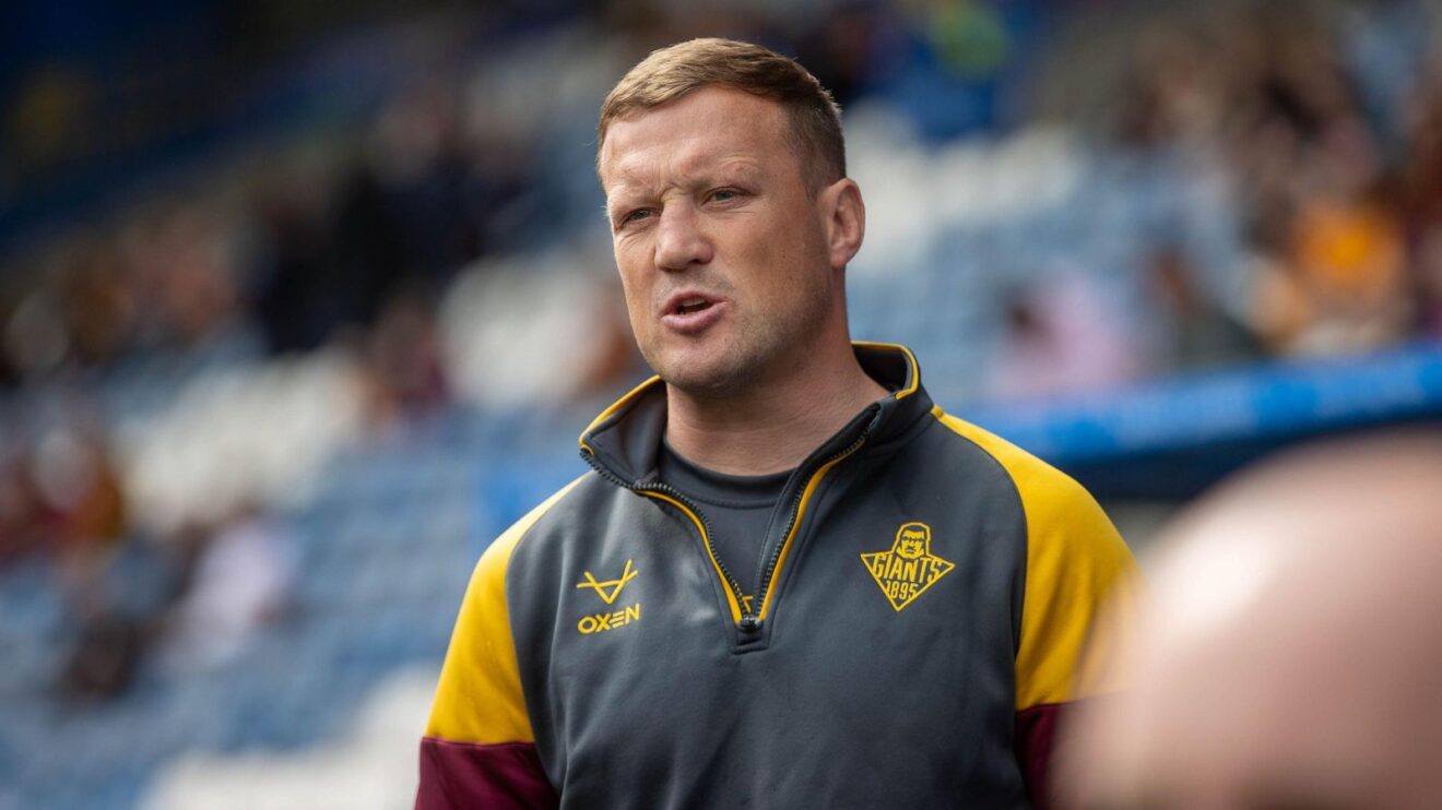Huddersfield Giants head coach Luke Robinson
