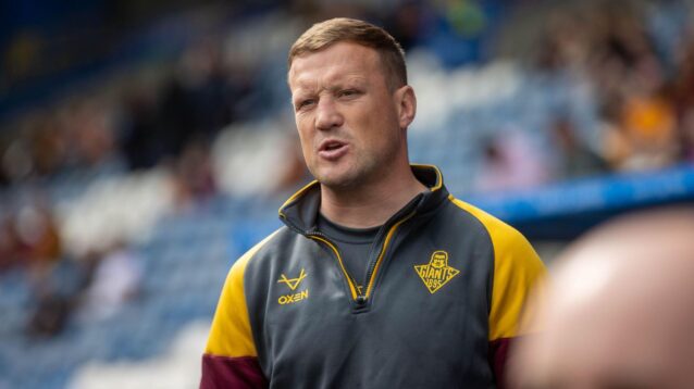 Huddersfield Giants head coach Luke Robinson