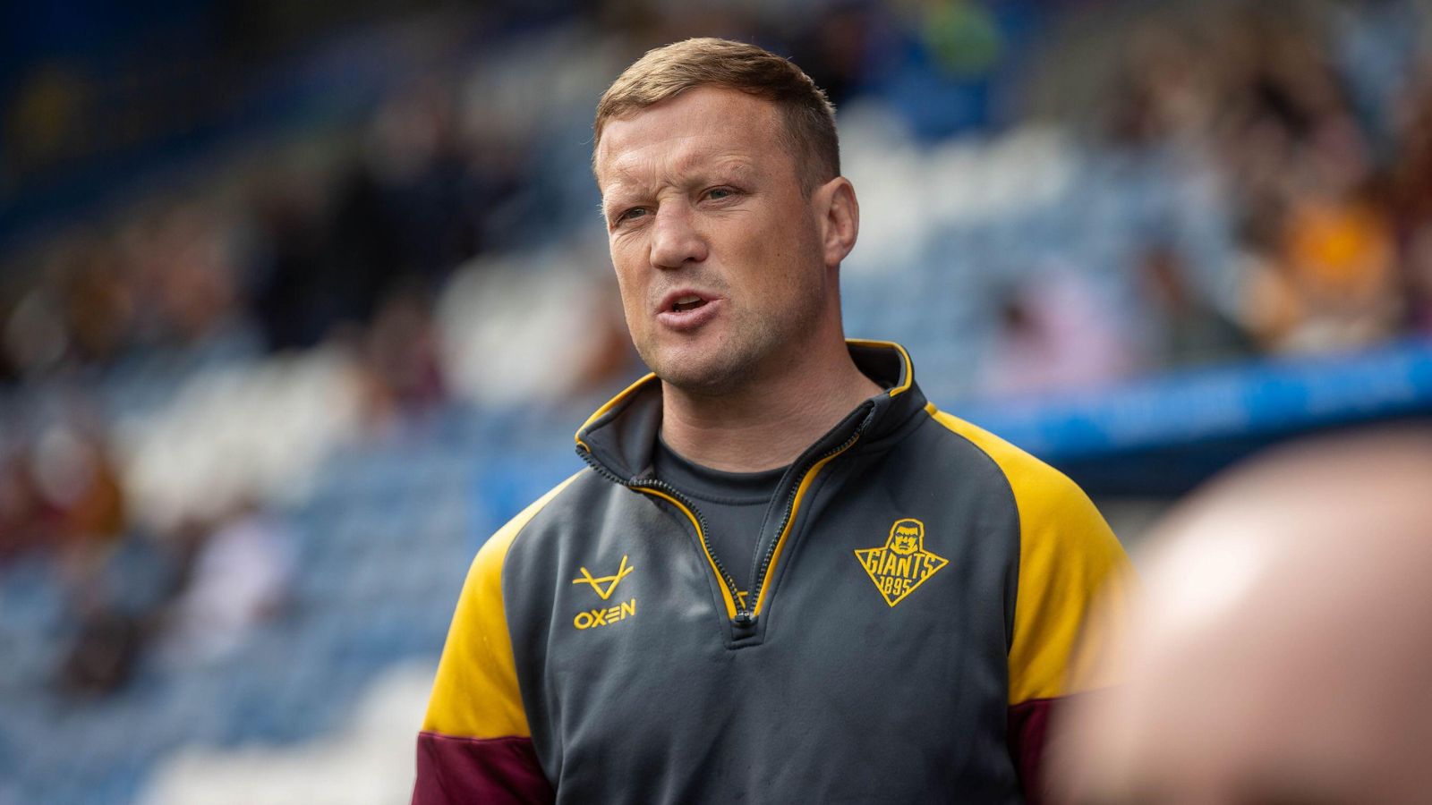 Huddersfield Giants head coach Luke Robinson