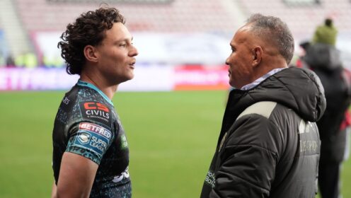 Adrian Lam’s five-word response to son Lachlan’s shock Super League Dream Team omission