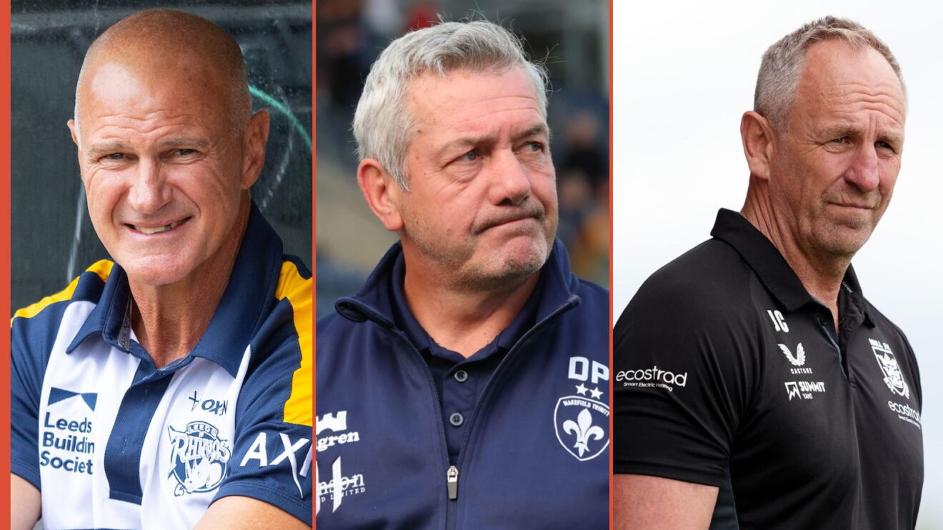 Brad Arthur, Daryl Powell and John Cartwright