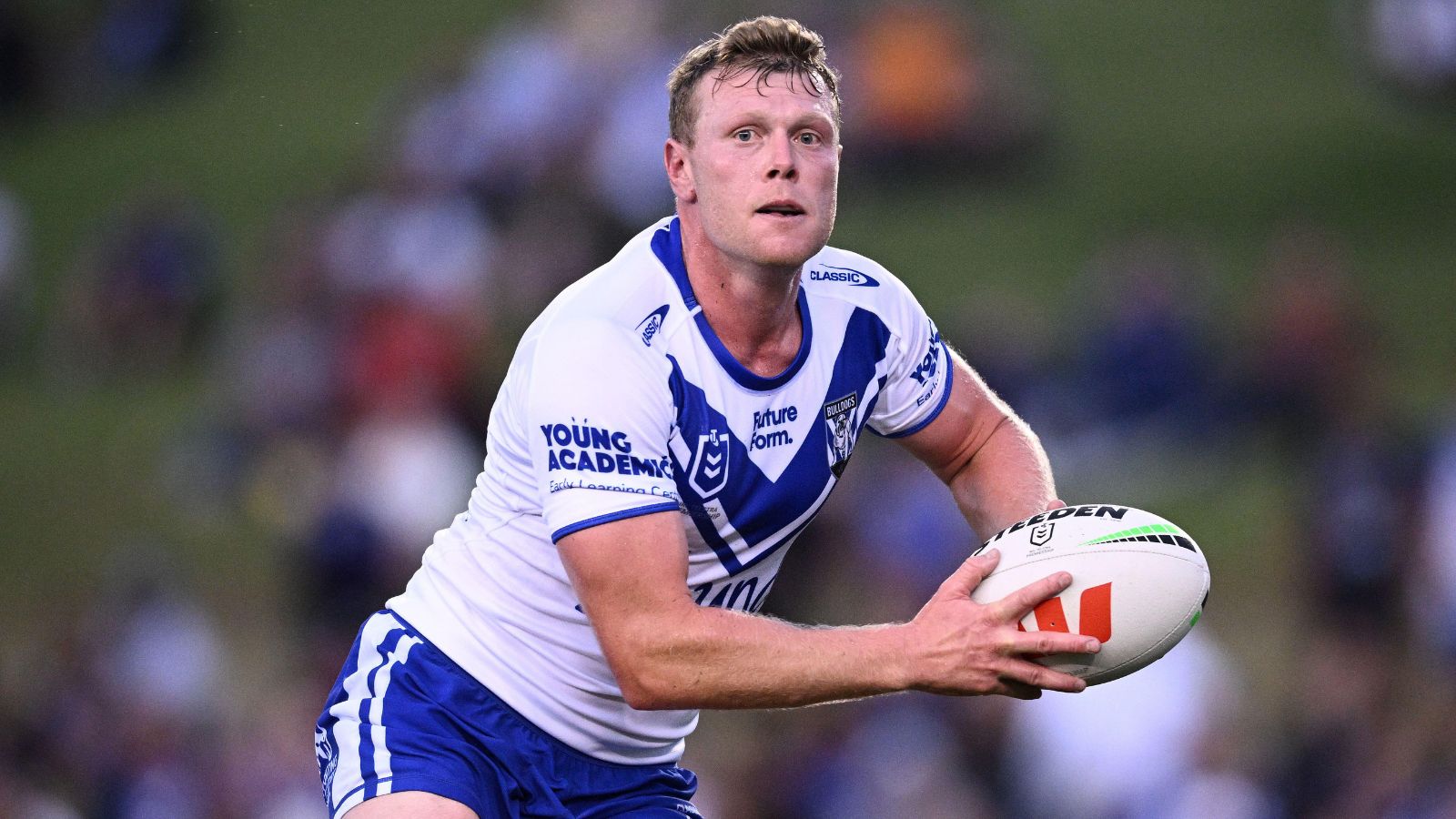 Drew Hutchison in action for Canterbury Bulldogs