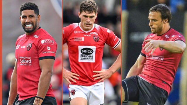 The 9 Salford Red Devils players now free agents after relegation confirmed