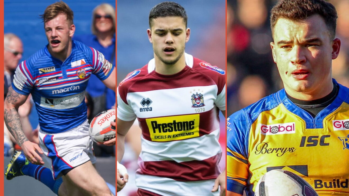A three-panel image Tom Johnstone, Jake Shorrocks and Jordan Lilley in action in 2016